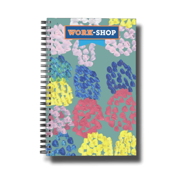 Paint Spots Notebook - by Alice